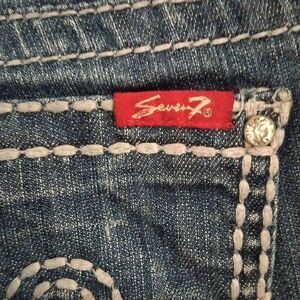 Seven Jeans Women's size 4P Blinged Out